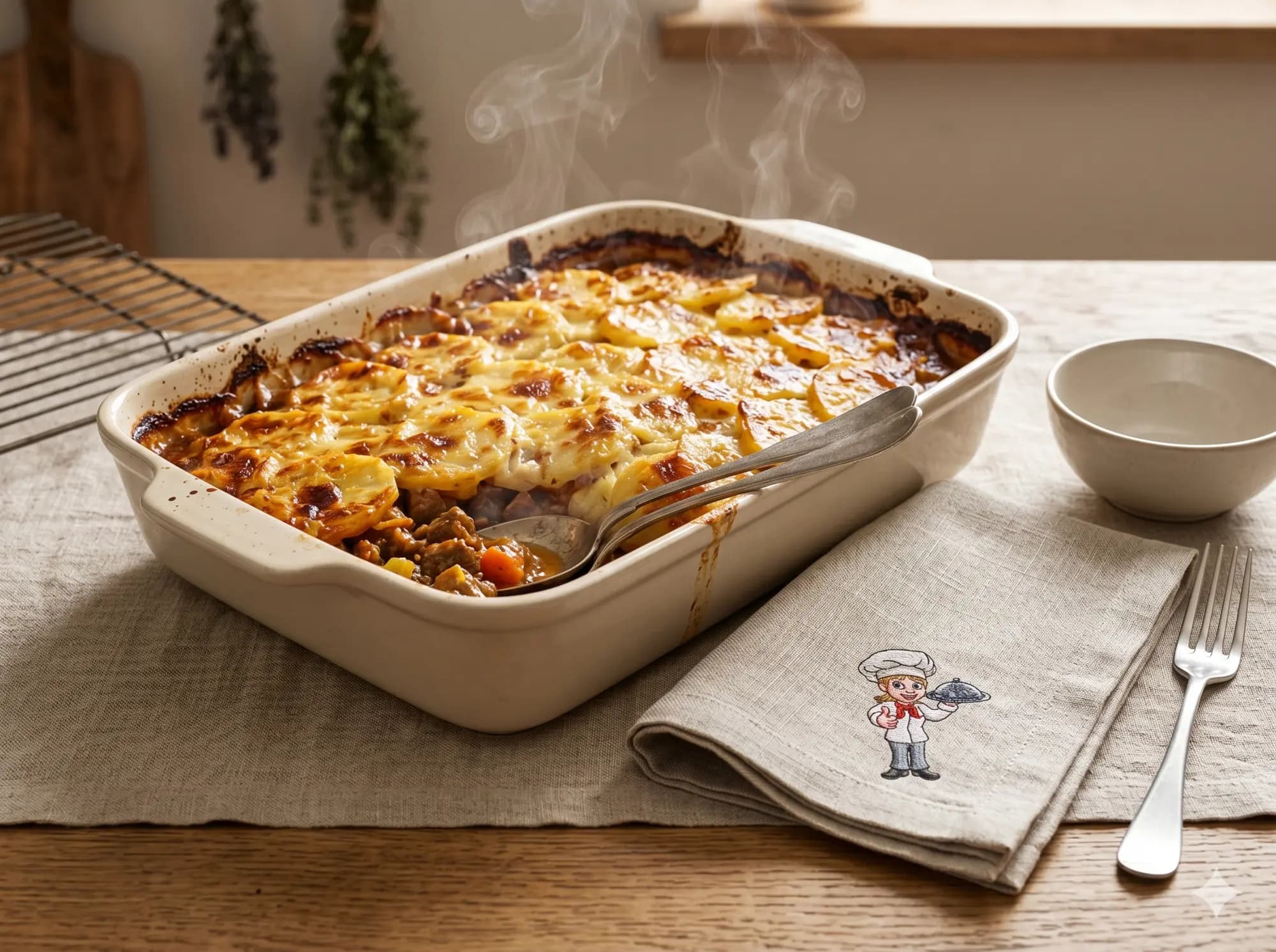 Bereide schotels klaar voor de oven